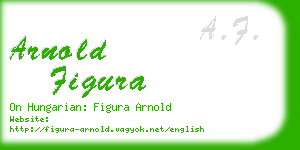 arnold figura business card